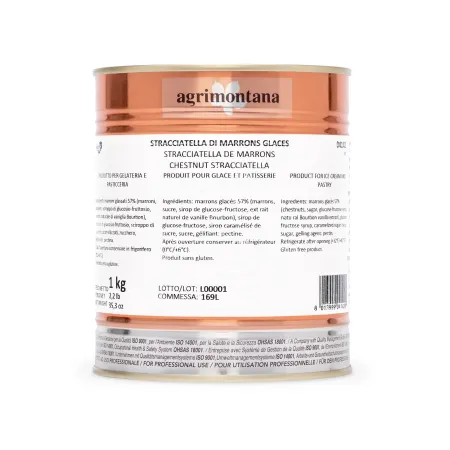 Stracciatella di marrons glacés